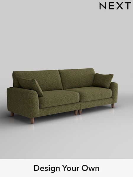 Chunky Chenille/Dark Moss Green Campbell (AM6598) | £1,375
