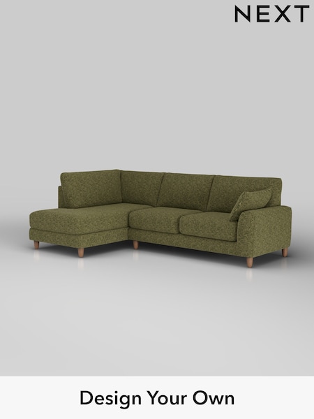 Chunky Chenille/Dark Moss Green Campbell (AM6598) | £1,875