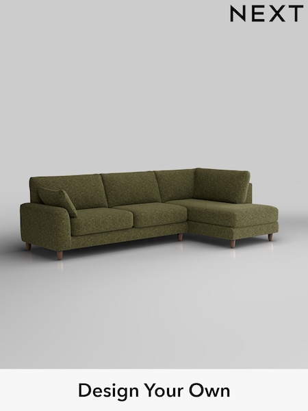 Chunky Chenille/Dark Moss Green Campbell (AM6598) | £1,975