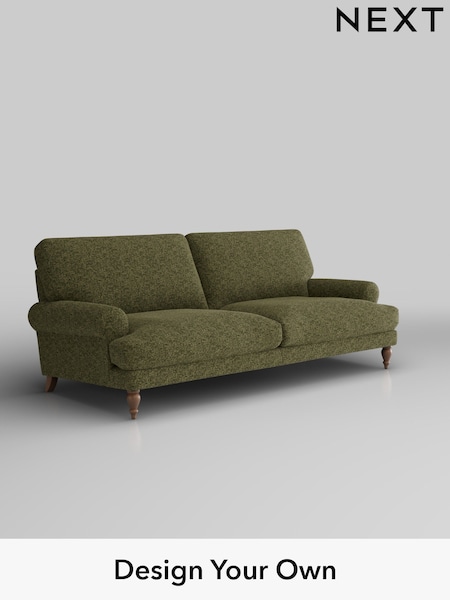 Chunky Chenille/Dark Moss Green Erin Deep Relaxed Sit (AM6600) | £1,375
