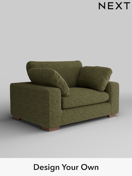 Chunky Chenille/Dark Moss Green N. Premium The Snuggle Grand (AM6612) | £1,599