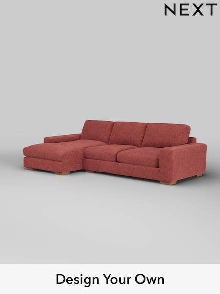 Cotswold Chenille/Dark Terracotta Orange Houghton Deep Relaxed Sit (AM6641) | £2,325