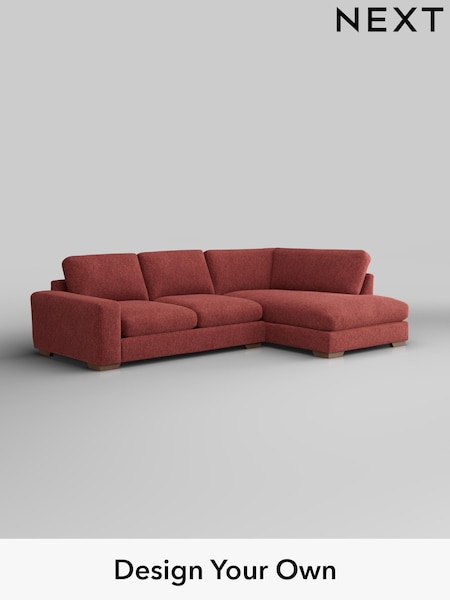 Cotswold Chenille/Dark Terracotta Orange Houghton Deep Relaxed Sit (AM6641) | £2,250