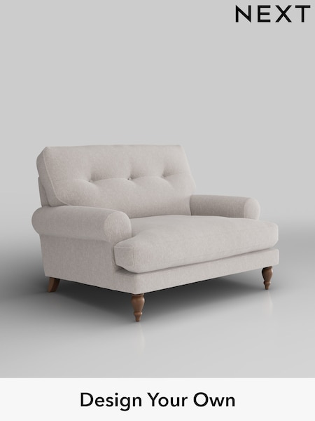 Cotswold Chenille/Oyster Erin Buttoned Back Deep Relaxed Sit (AM6708) | £1,025