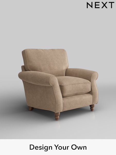 Luxe Chenille/Mid Camel Beige Ashford Relaxed Sit (AM6728) | £1,025