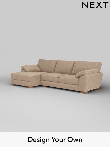 Luxe Chenille/Mid Camel Beige Stamford Grand Relaxed Sit (AM6749) | £2,699