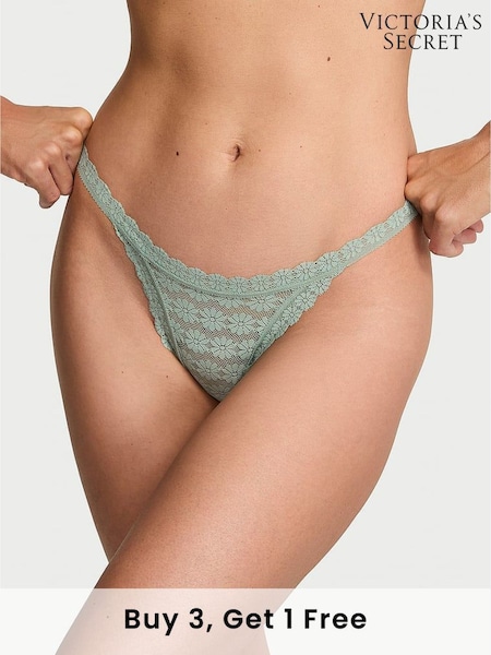 Victoria's Secret Seasalt Green Thong Knickers (AM6812) | £9