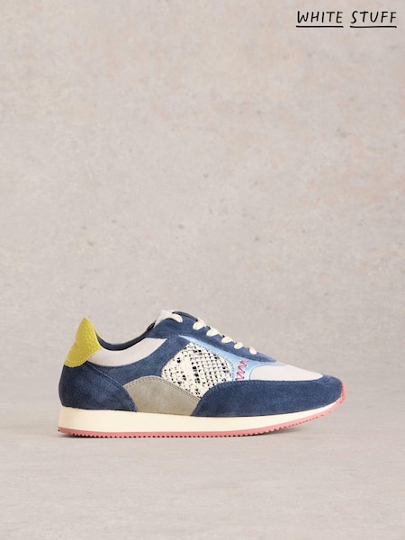 White Stuff Blue Ruby Runner Trainers (AM6909) | £85