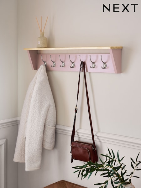 Pink Malvern Coat Hooks (AM7168) | £30 - £45