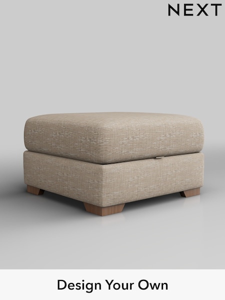 Boucle Weave Easy Clean/Dark Natural Houghton Deep Relaxed Sit (AM7240) | £450