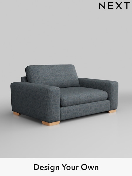 Boucle Weave Easy Clean/Dark Blue Houghton Deep Sit (AM7243) | £1,050