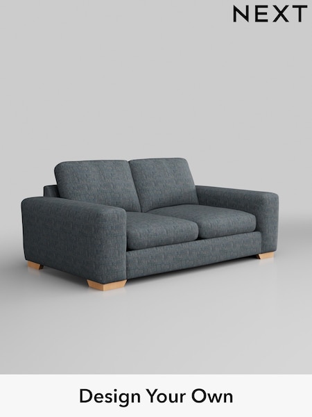 Boucle Weave Easy Clean/Dark Blue Houghton Deep Sit (AM7243) | £1,150
