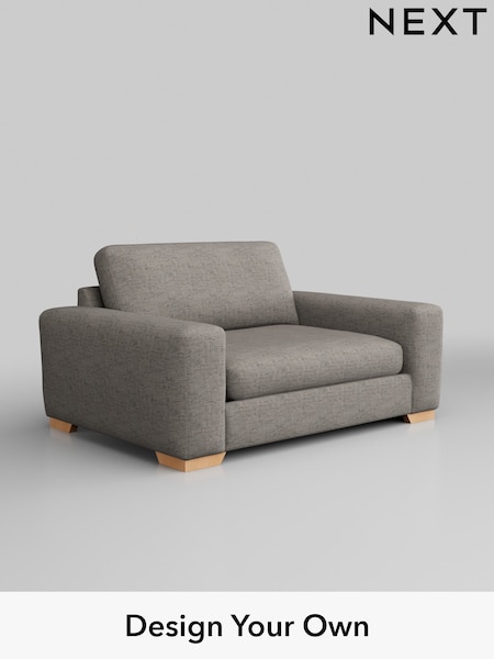 Boucle Weave Easy Clean/Light Dove Grey Houghton Deep Sit (AM7248) | £1,050