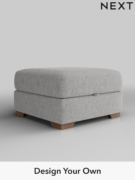 Chunky Chenille/Light Grey Houghton Deep Relaxed Sit (AM7263) | £499