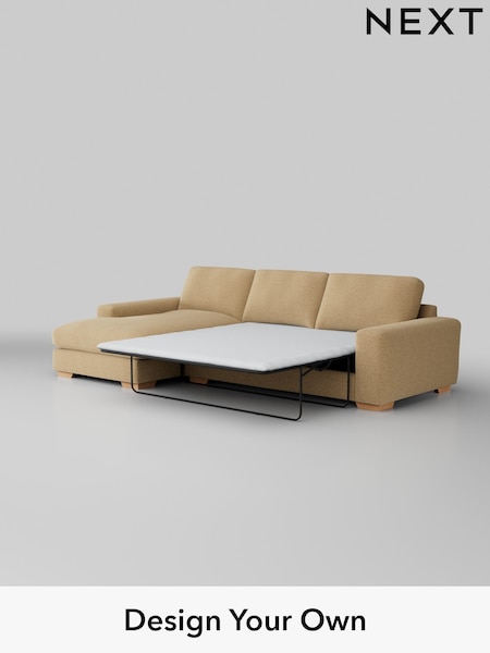 Chunky Chenille/Mid Camel Brown Houghton Deep Relaxed Sit (AM7283) | £2,825