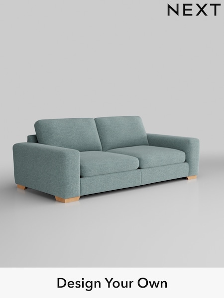 Chunky Chenille/Light Teal Green Houghton Deep Sit (AM7291) | £1,375