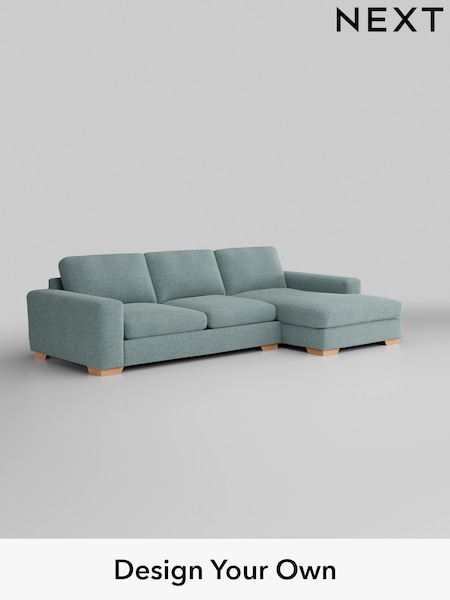 Chunky Chenille/Light Teal Green Houghton Deep Sit (AM7291) | £2,250