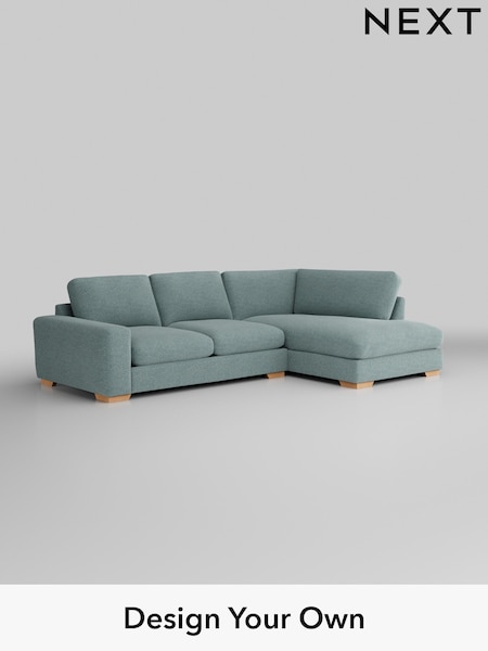 Chunky Chenille/Light Teal Green Houghton Deep Sit (AM7291) | £2,199
