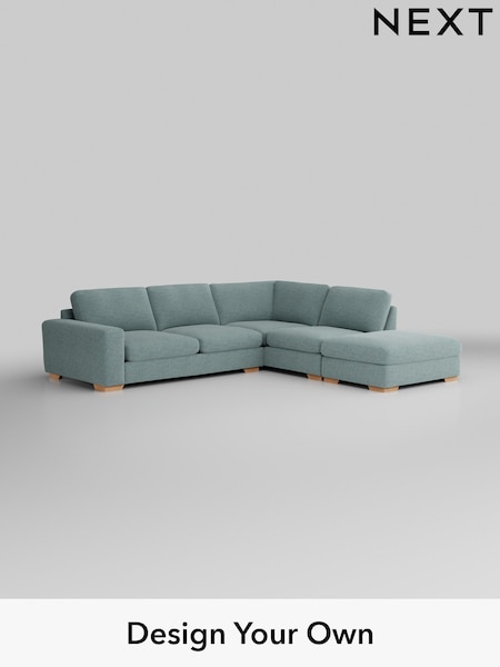 Chunky Chenille/Light Teal Green Houghton Deep Sit (AM7291) | £2,599