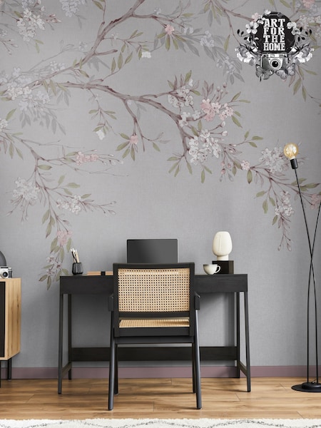 Art For The Home Purple Blossom Trail Fixed Size 3M Mural (AM7327) | £195
