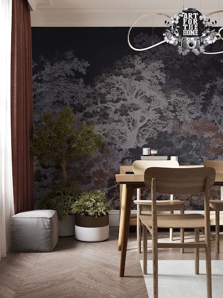 Art For The Home Navy Canopy Fixed Size 3M Mural (AM7367) | £195