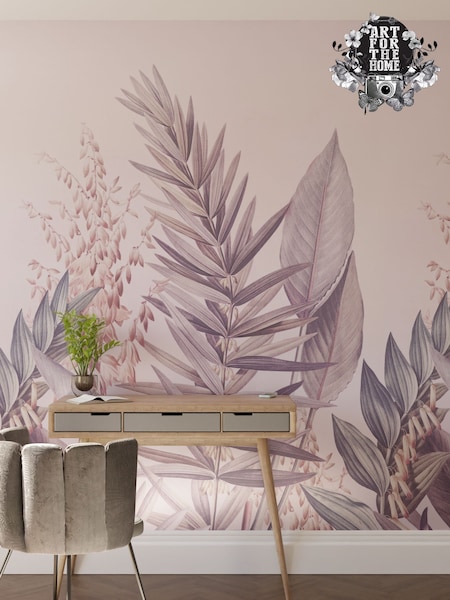 Art For The Home Purple Flora & Fauna Fixed Size 2M Mural (AM7376) | £120