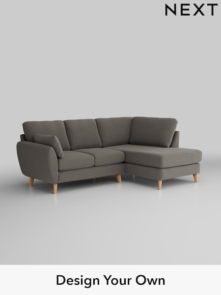 Fine Chenille Easy Clean/Dark Smoke Grey Wilson (AM7409) | £1,599