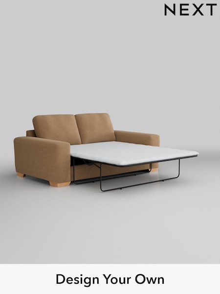 Fine Chenille Easy Clean/Mid Sand Beige Houghton Deep Relaxed Sit (AM7418) | £1,525