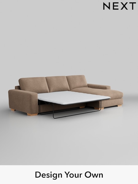 Luxe Chenille/Mid Natural Houghton Deep Relaxed Sit (AM7428) | £2,975