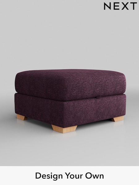 Plush Chenille/Dark Plum Purple Houghton Deep Relaxed Sit (AM7438) | £499