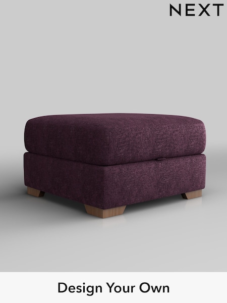 Plush Chenille/Dark Plum Purple Houghton Deep Relaxed Sit (AM7438) | £499
