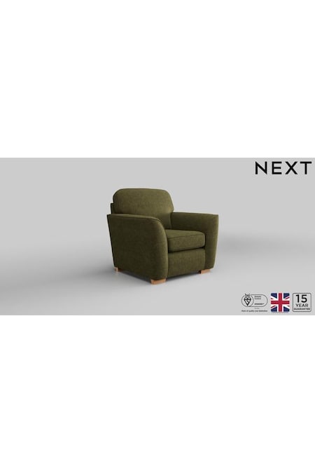 Luxe Chenille Weave/Dark Moss Green Malvern (AM7444) | £725
