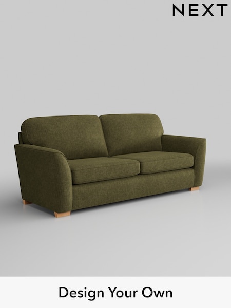 Luxe Chenille Weave/Dark Moss Green Malvern (AM7444) | £1,275