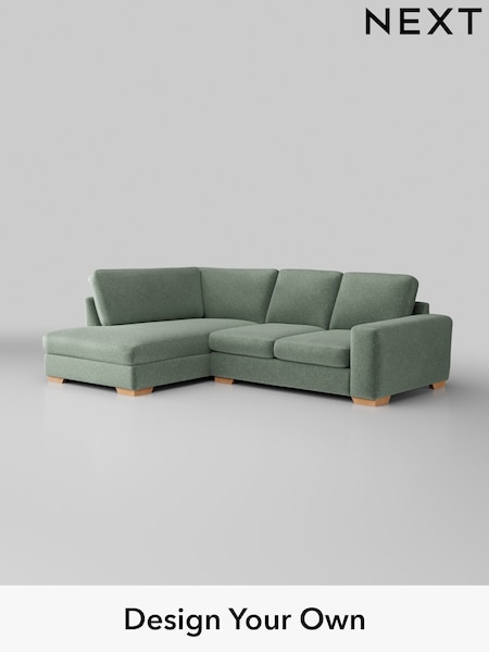 Plush Chenille/Mid Slate Teal Green Houghton Deep Sit (AM7464) | £2,099