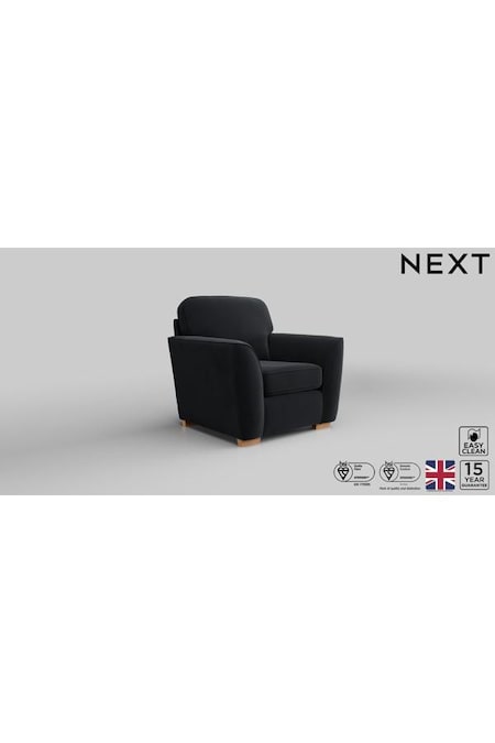 Plush Velvet Easy Clean/Charcoal Grey Malvern (AM7467) | £625