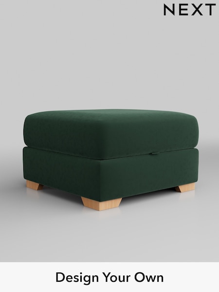 Plush Velvet Easy Clean/Bottle Green Houghton Deep Sit (AM7472) | £499