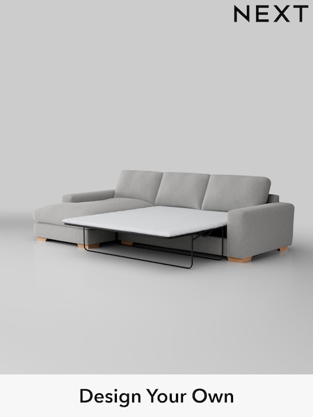Tweedy Chenille/Silver Grey Houghton Deep Relaxed Sit (AM7509) | £2,675