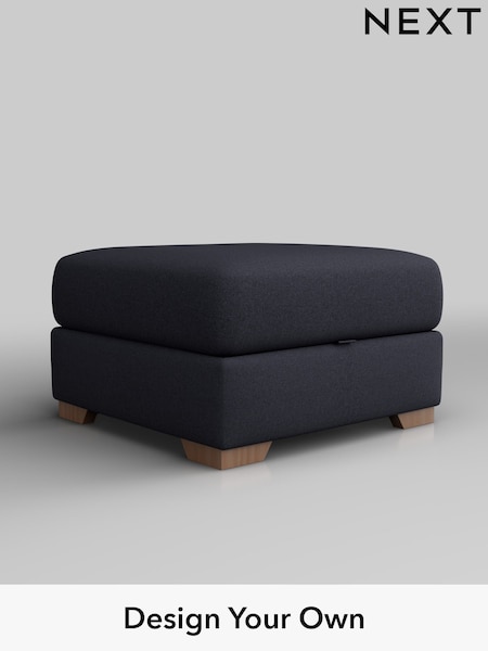 Tweedy Blend Easy Clean/Dark Slate Blue Houghton Deep Sit (AM7514) | £450