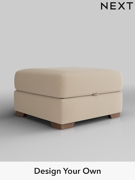 Tweedy Blend Easy Clean/Light Sand Beige Houghton Deep Relaxed Sit (AM7515) | £450