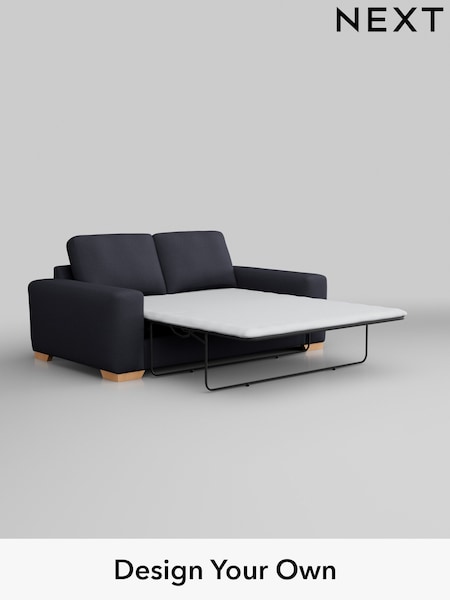 Tweedy Blend Easy Clean/Dark Slate Blue Houghton Deep Relaxed Sit (AM7518) | £1,399