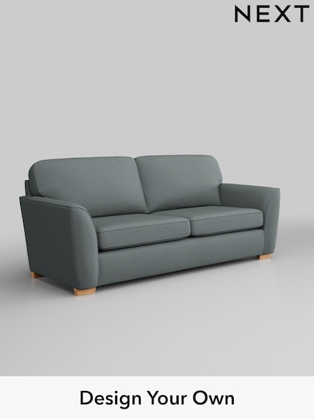 Tweedy Blend Easy Clean/Mid Slate Teal Green Malvern (AM7521) | £1,075