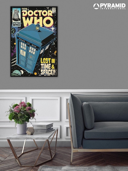 Pyramid International Blue Doctor Who Lost In Time & Space Framed Maxi Poster (AM7530) | £30