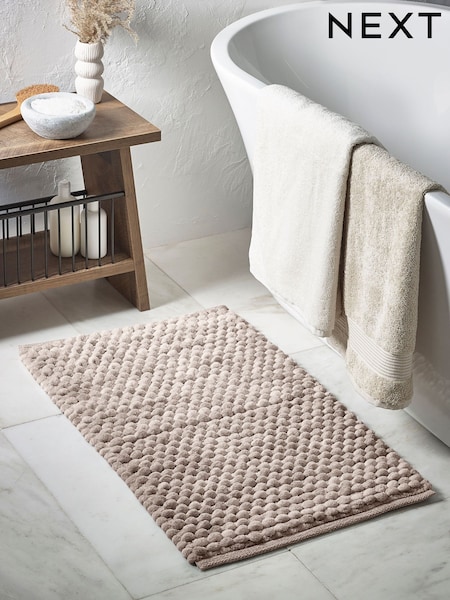 Mink Brown Giant Bath Bobble Mat (AM7571) | £16