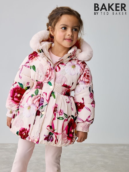 Baker by Ted Baker Shower Resistant Bubble Hem Padded Coat (AM7685) | £60 - £63