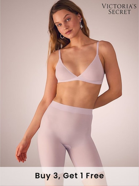 Victoria's Secret Delicate Violet Purple Mid Thigh Shaping SheerSmoothing™ Knickers (AM7886) | £29