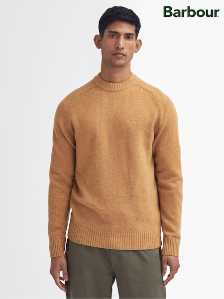 Barbour® Yellow Grangetown Crew Jumper (AM8014) | £90
