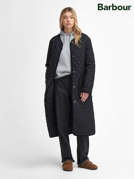 Barbour® Black Round Collar Jacket (AM8049) | £249