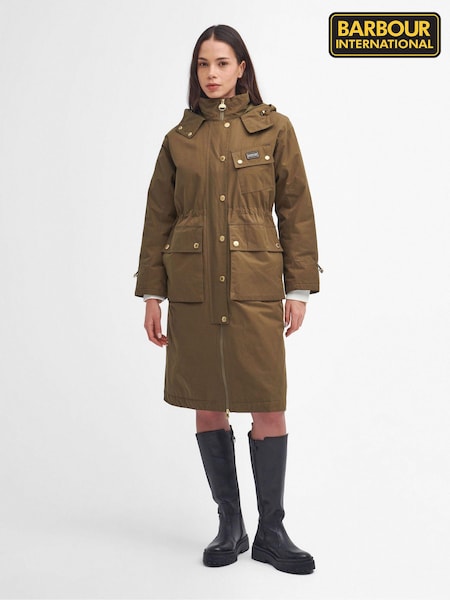 Barbour® International Green Roberta Spoof Jacket (AM8053) | £279