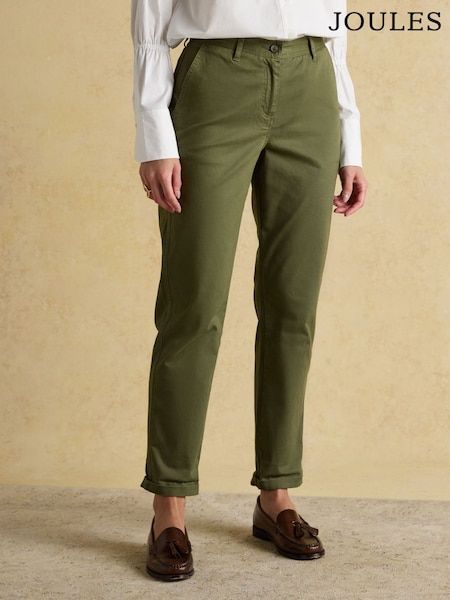 Joules Chino Green Slim Fit Trouser (AM8403) | £55