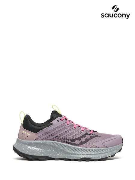 Saucony Womens Lilac Purple Ride TR2 Trainers (AM8473) | £135